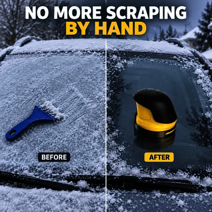 Electric Ice Scrapers for Car Wind Shield,Handheld Snow Scraper for Car,USB Rechargeable