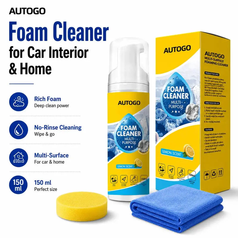 4-in-1 Multi-Enzyme Foam Cleaner, Foam Cleaner all Purpose