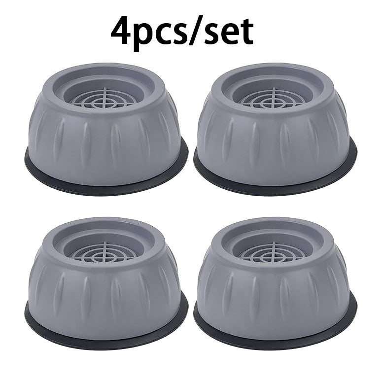 4 Pcs Shock and Noise Cancelling Washing Machine Support