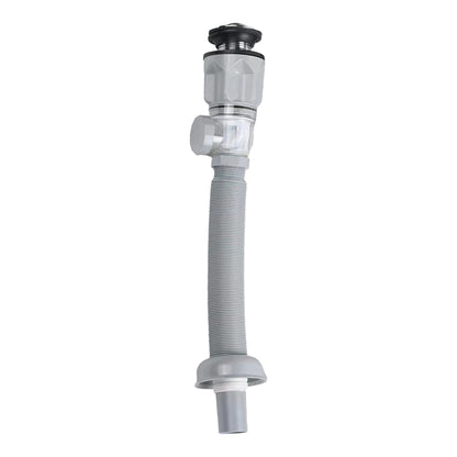 Sink Drain Pipe, Expandable Flexible Kitchen Sink Drain Pipe P Trap Kitchen Sink for Bathroom Kitchen 1‑1/4 in