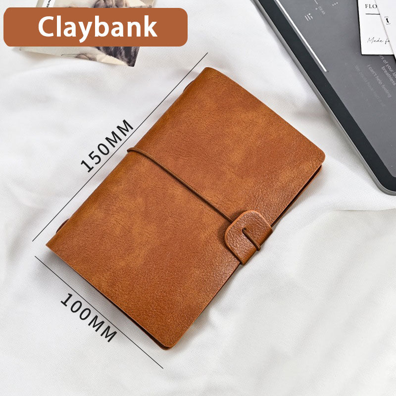Leather Writing Journal Notebook Refillable, Handmade Travelers Notebook