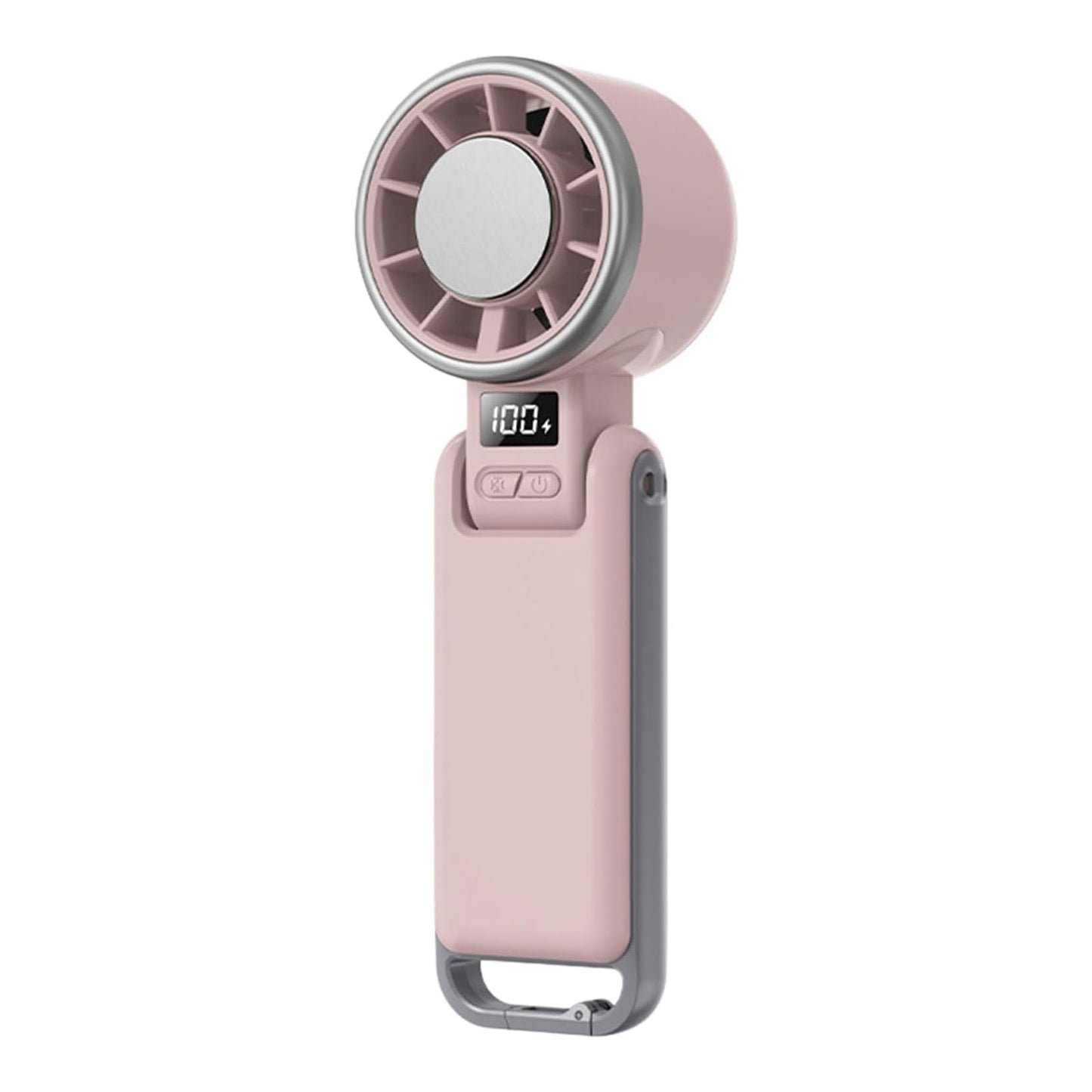 Portable Handheld Turbo Fan with Ice Cooling, 4000mAh Rechargeable