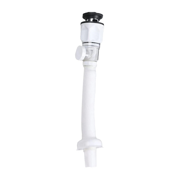 Sink Drain Pipe, Expandable Flexible Kitchen Sink Drain Pipe P Trap Kitchen Sink for Bathroom Kitchen 1‑1/4 in