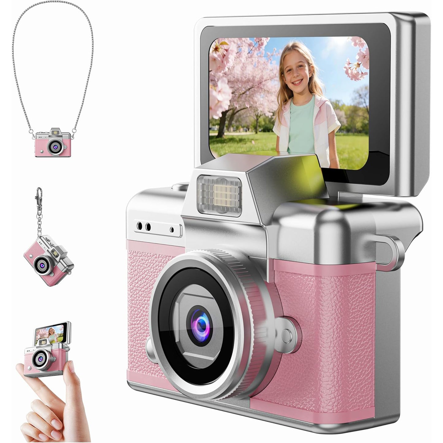 Mini Keychain Camera, 1080P Portable Digital Camera