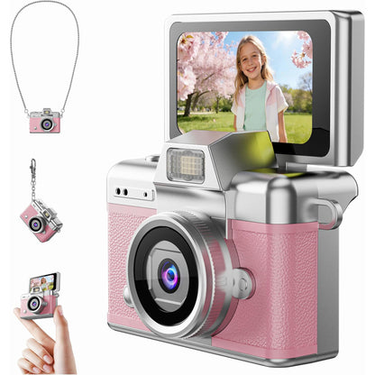 Mini Keychain Camera, 1080P Portable Digital Camera