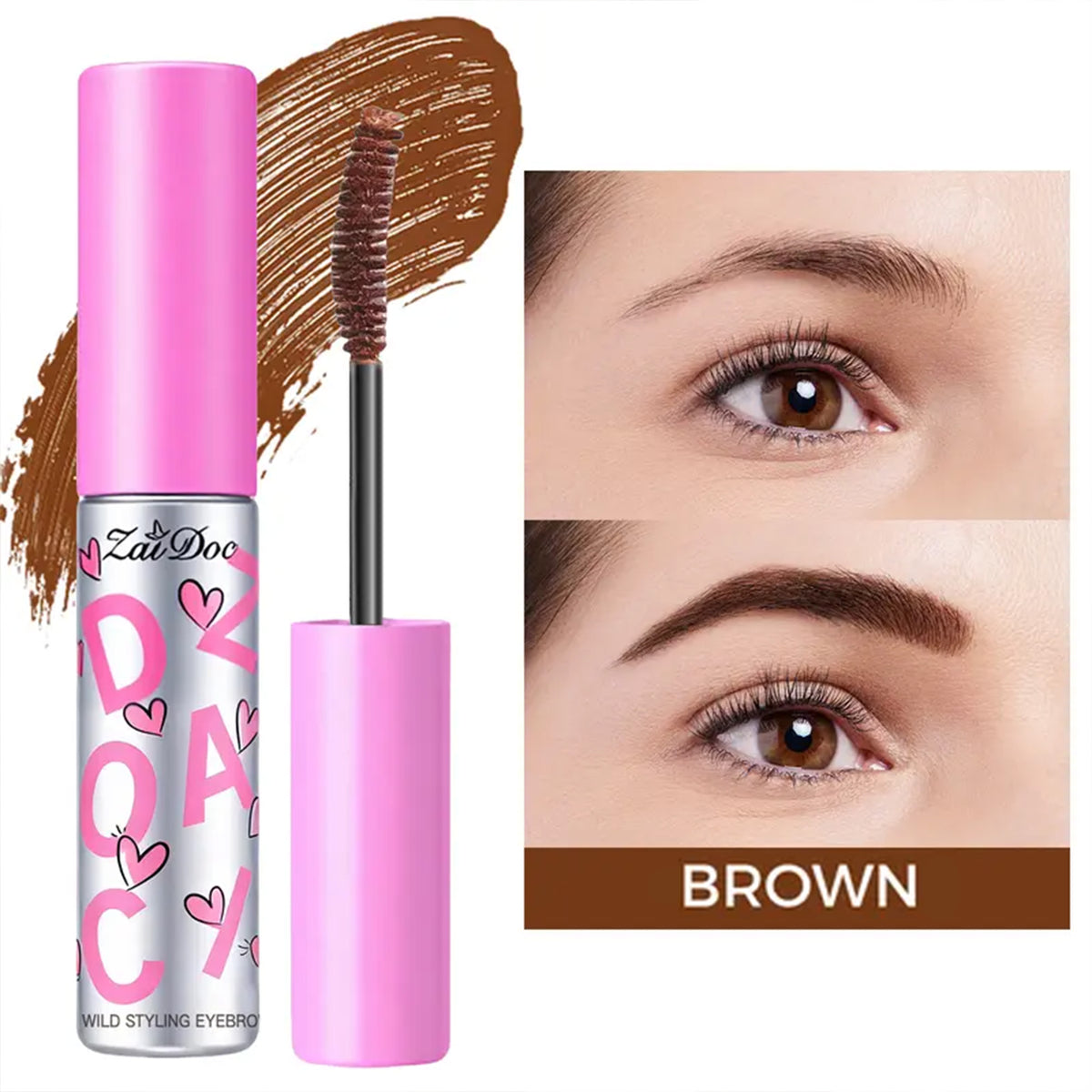 Eyebrow Tint , A Long-Lasting, Waterproof, and Sweat-Resistant,Hair Color Kit