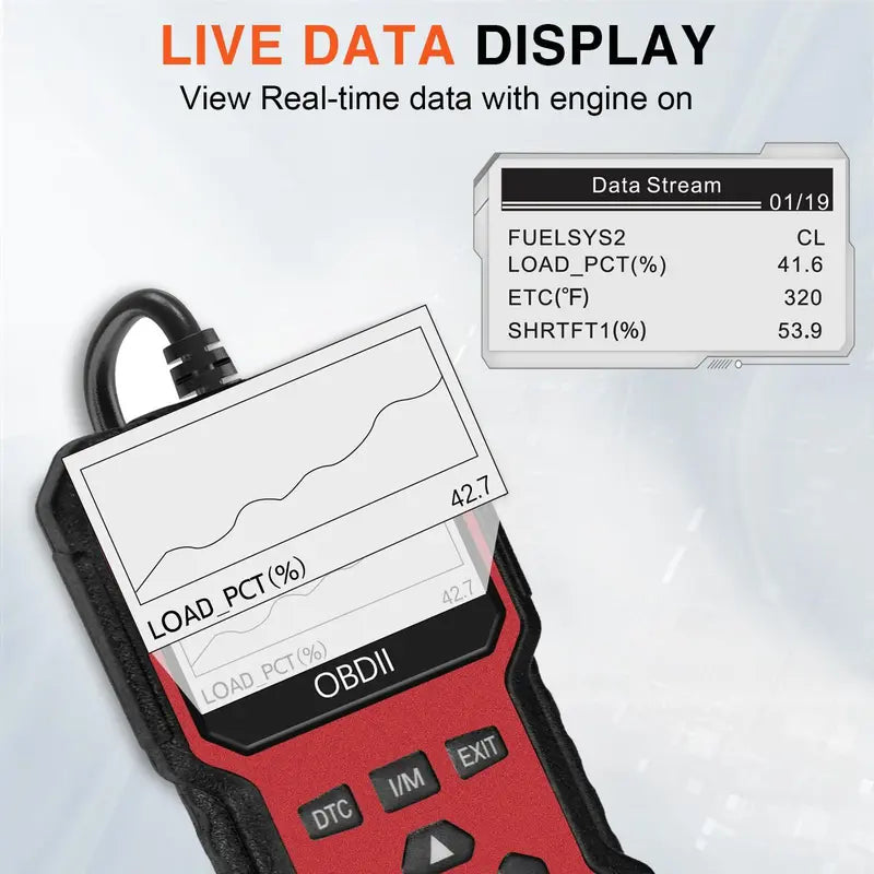 Car Diagnostic Tool, OBDII Universal Diagnostic Tool