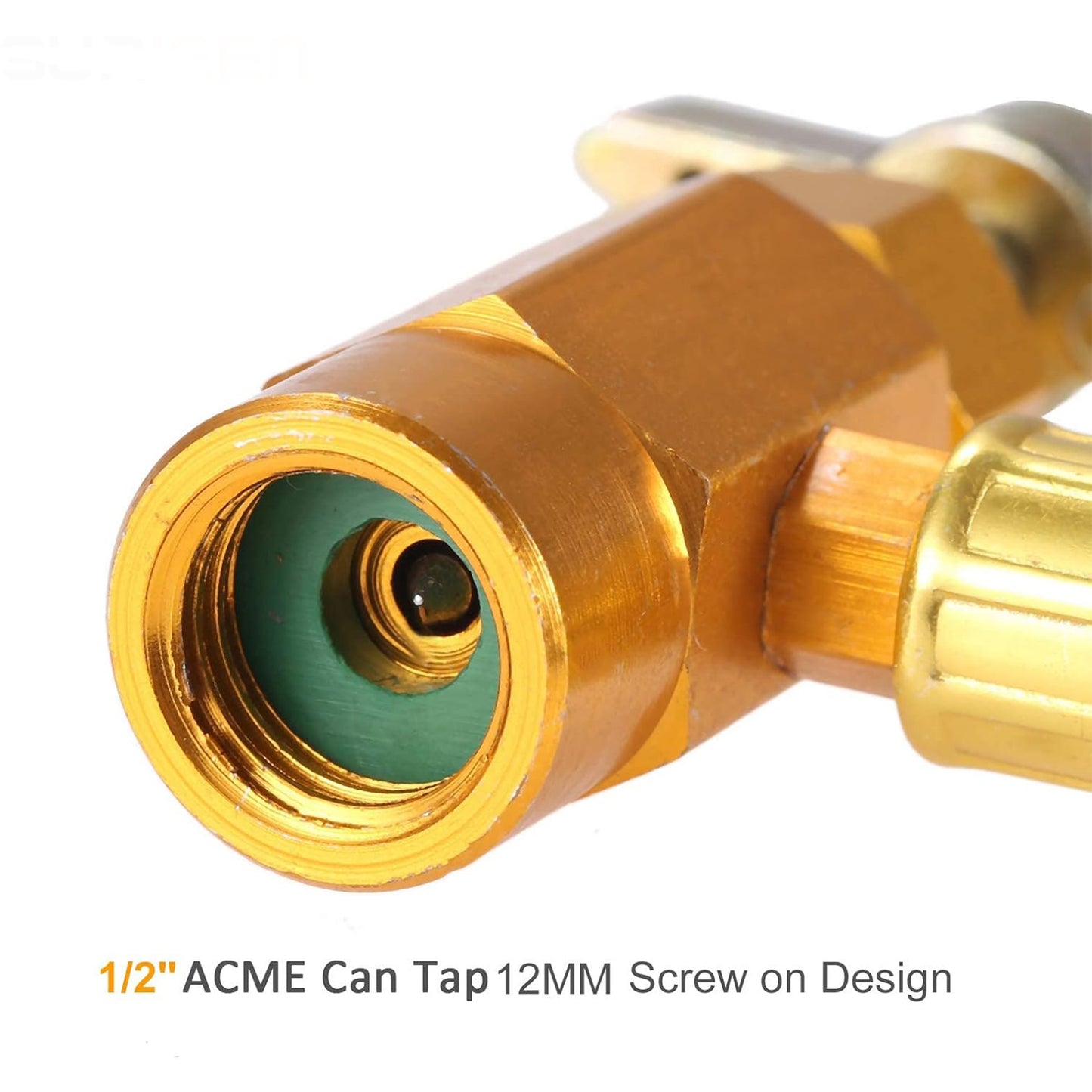AC Charge Hose with Gauge, R134A Car AC Refrigerant Recharge Hose Kit