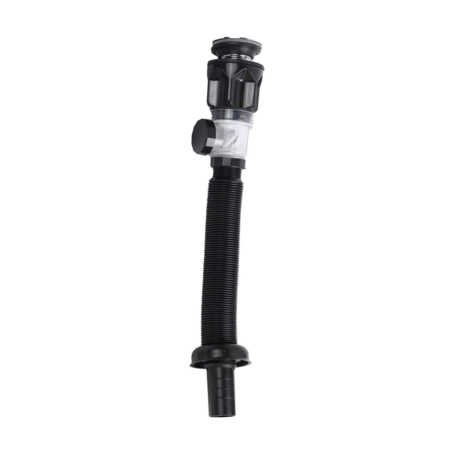 Sink Drain Pipe, Expandable Flexible Kitchen Sink Drain Pipe P Trap Kitchen Sink for Bathroom Kitchen 1‑1/4 in