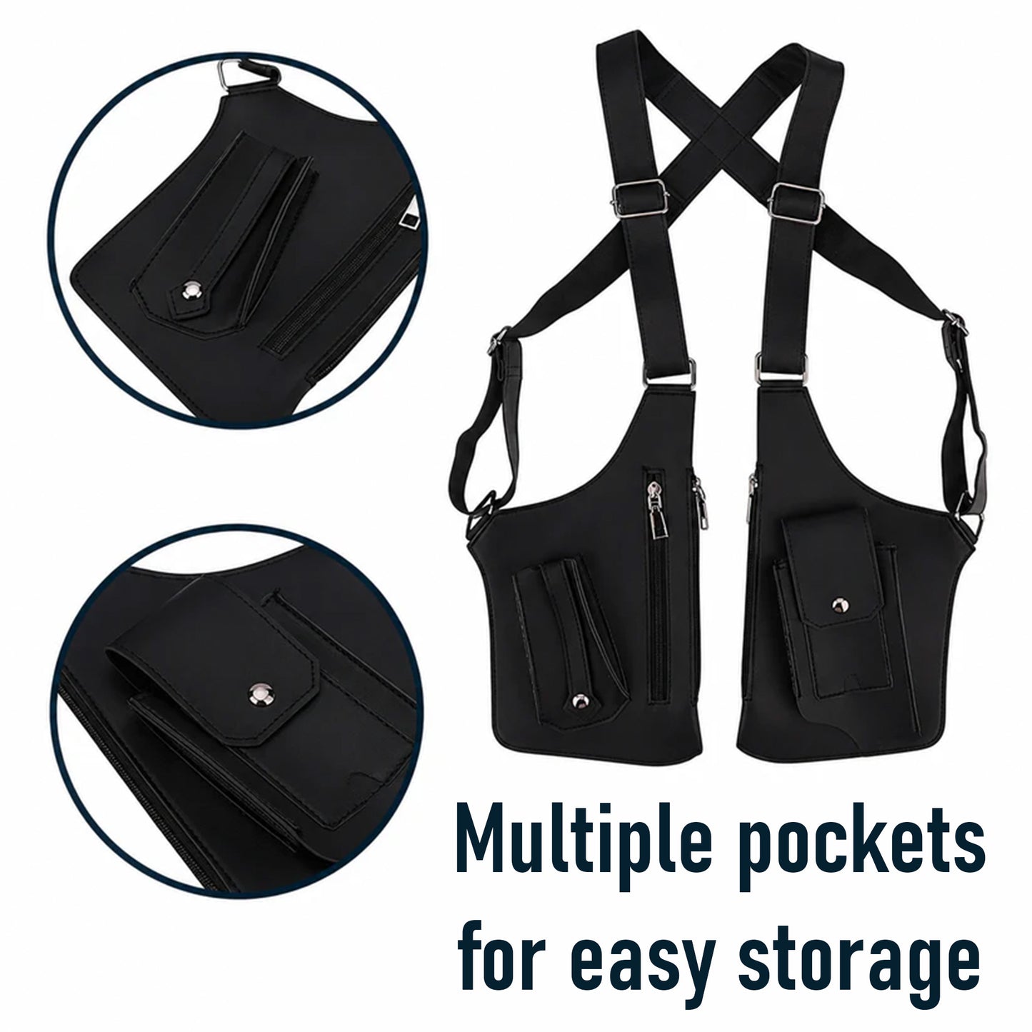 Underarm Backpack – Anti-Theft Underarm Holster-Style Bag with Adjustable Strap