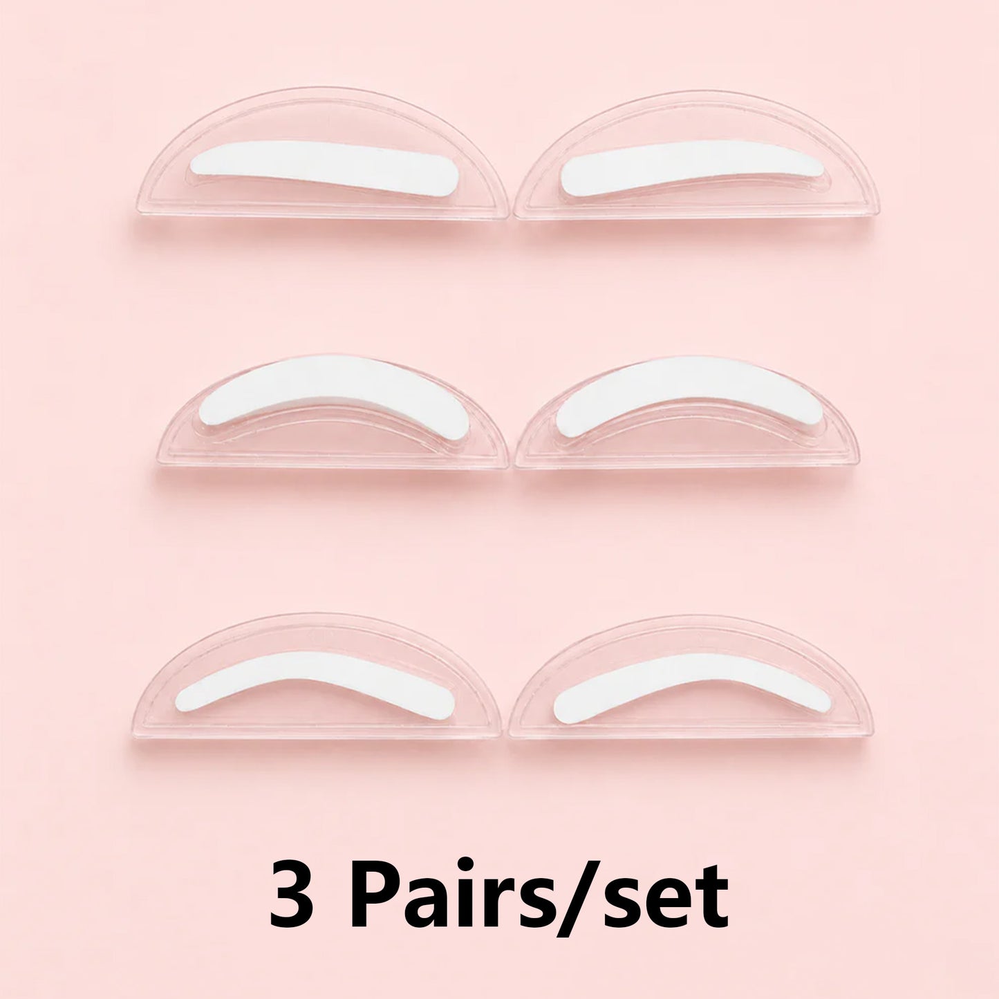 3 Pairs Eyebrow Stamp