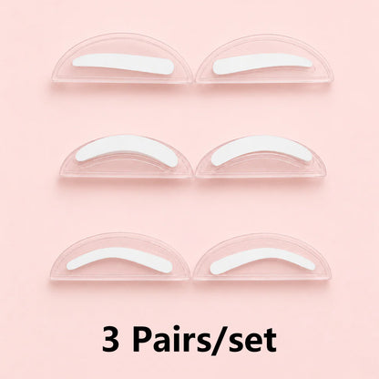 3 Pairs Eyebrow Stamp