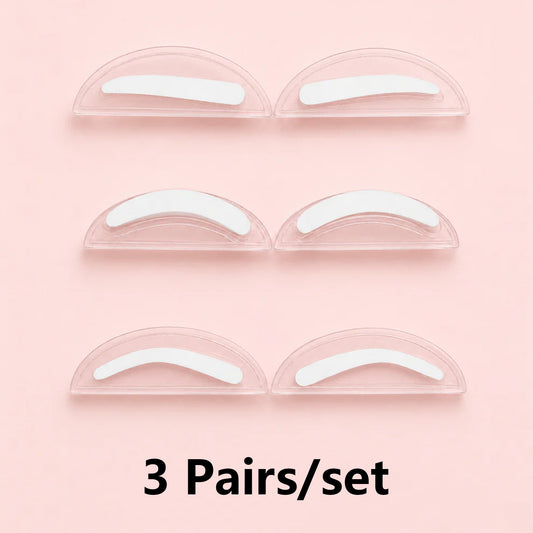 3 Pairs Eyebrow Stamp