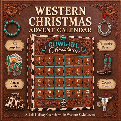 2026Western Advent Calendar - 24 Western Inspired Surprises