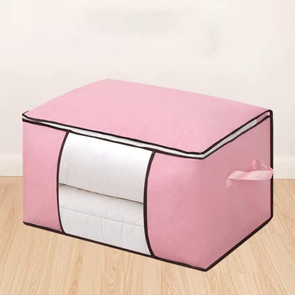 Zippered Storage Bag for Closet King Comforter, pillow, quilt, bedding, Clothes