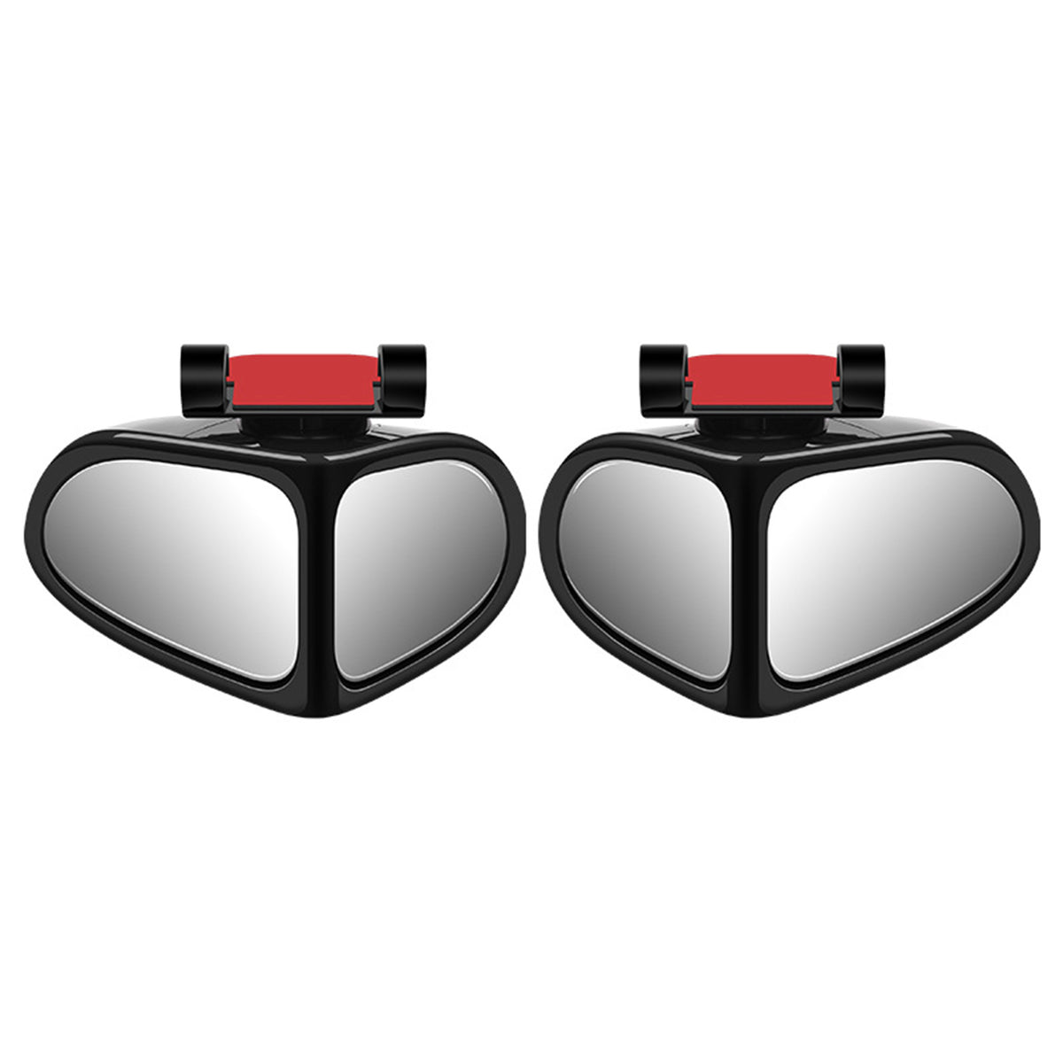2PCS Car Blind Spot Mirror, 360 Degrees Panoramic Adjustable Wide-angle Mirror