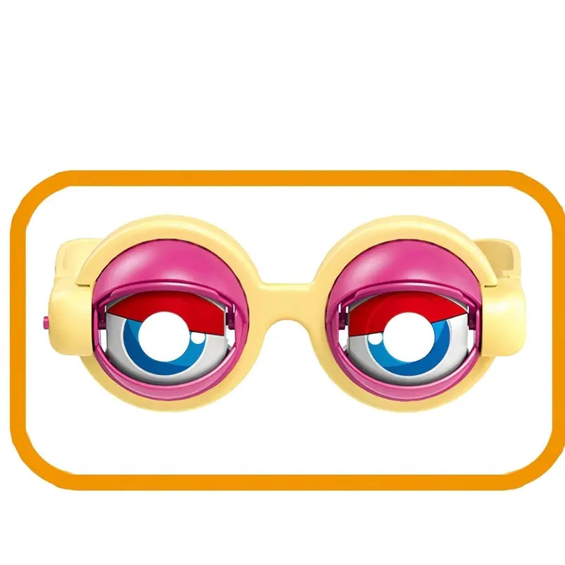 Kinetic Crazy Eyes Glasses, Novelty Eyewear for Costume Party Decoration