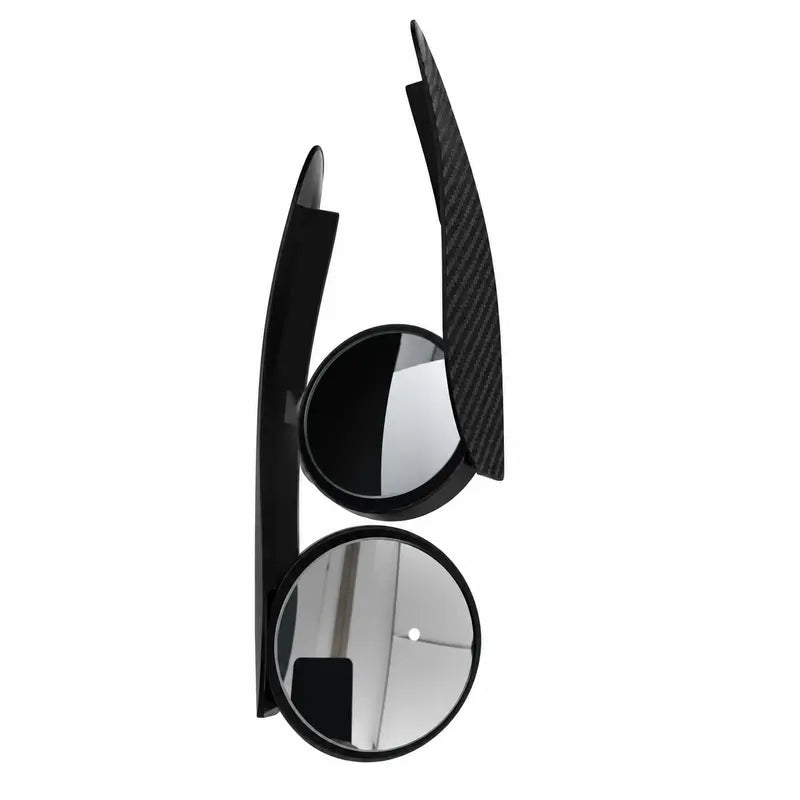 2Pcs Car Rearview Mirror Rain Visor with 360° Adjustable Blind Spot