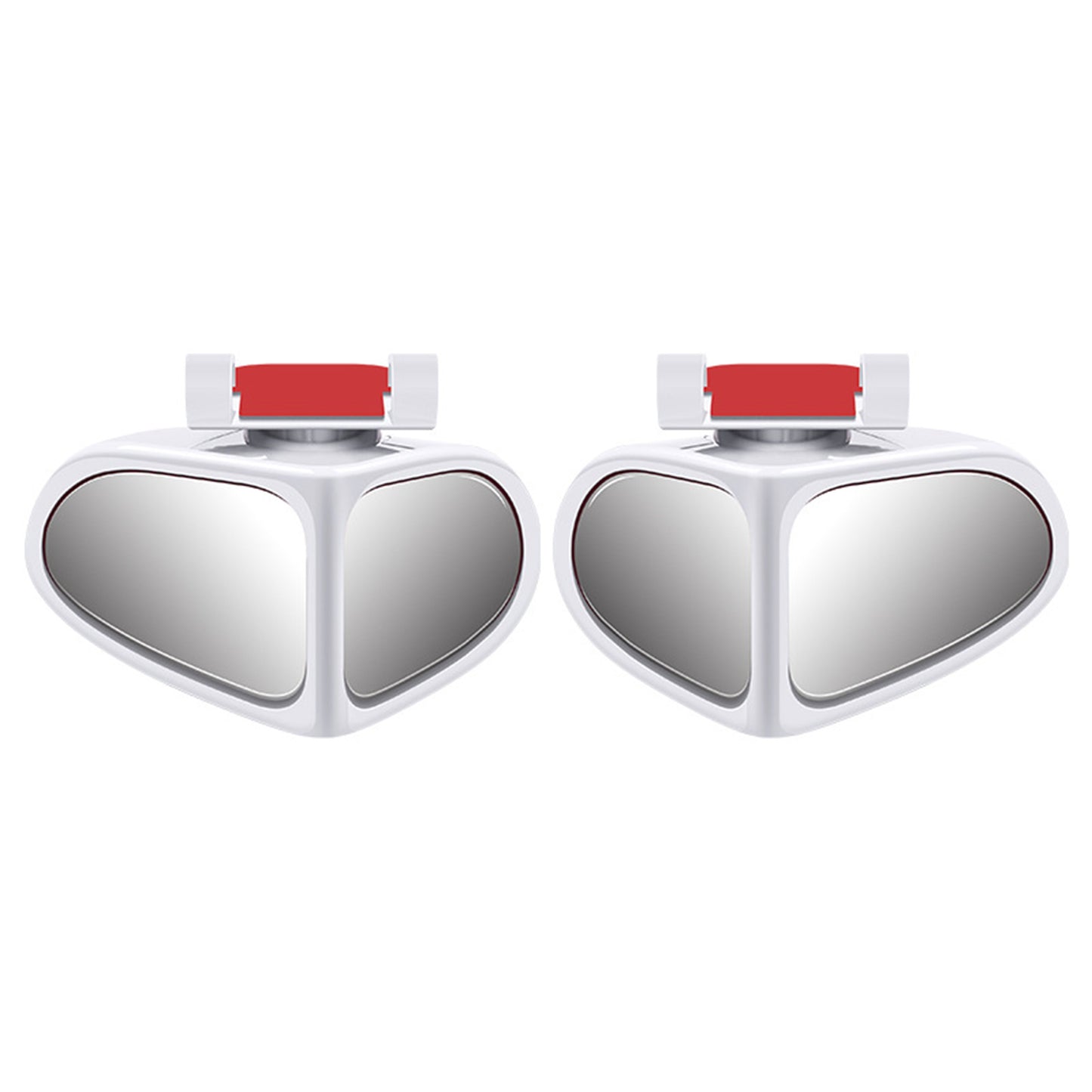 2PCS Car Blind Spot Mirror, 360 Degrees Panoramic Adjustable Wide-angle Mirror