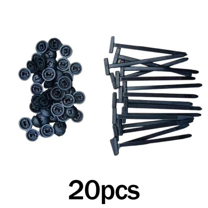 Nylon Cable Tie Buckle Kit PA66 Windproof Tensile Strength
