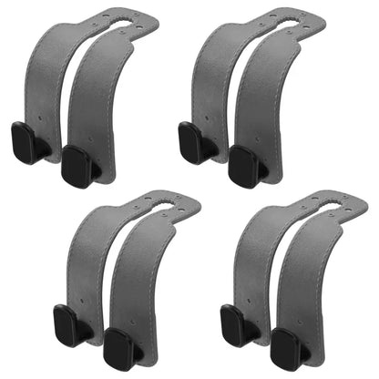 4 Counts Car Seat Back Storage Hook, Tool-Free Installation Headrest Hooks