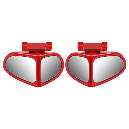 2PCS Car Blind Spot Mirror, 360 Degrees Panoramic Adjustable Wide-angle Mirror