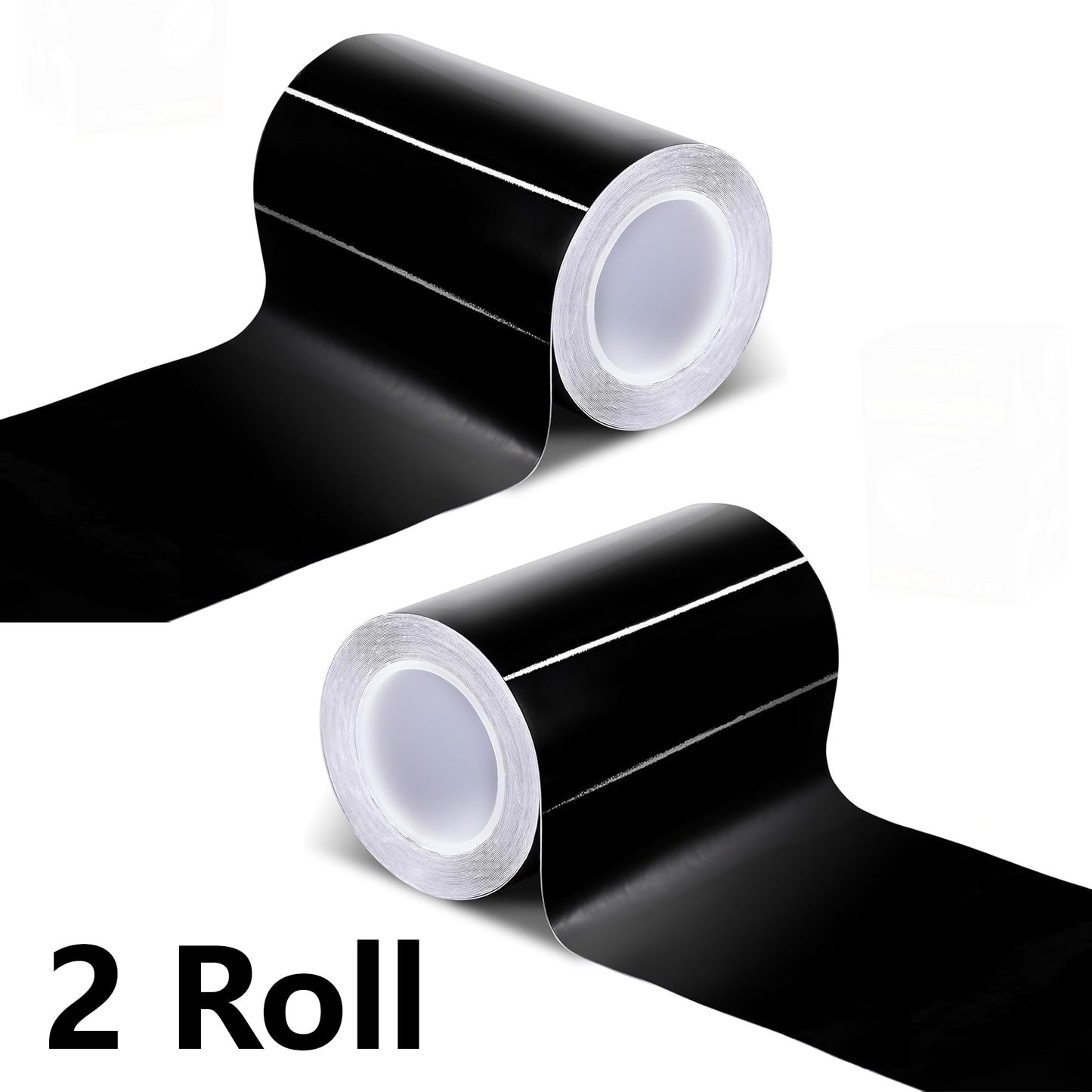 2 Roll Matte Vinyl Wrap Film, 3x300cm Car Sticker for Interior & Door Decals