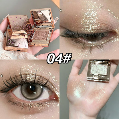 5 Pcs Set Gemstone-like Naturally Sparkling Eyeshadow