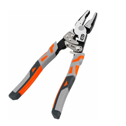 9″ Grip Pliers with Ratchet Self-Locking, 4-in-1 One Hand Tool