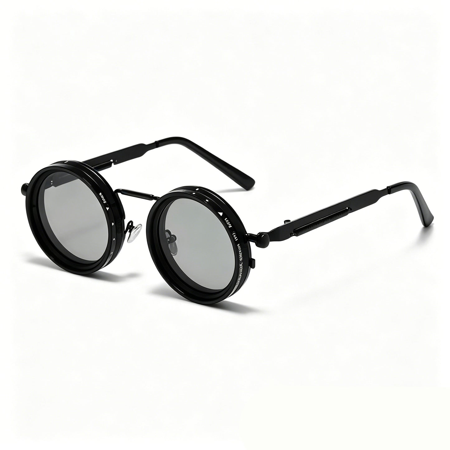 Adjustable Shades Glasses Tint Rounded Polarized Uv400 Lenses Nd Filter Sunglasses 1-9 Gears