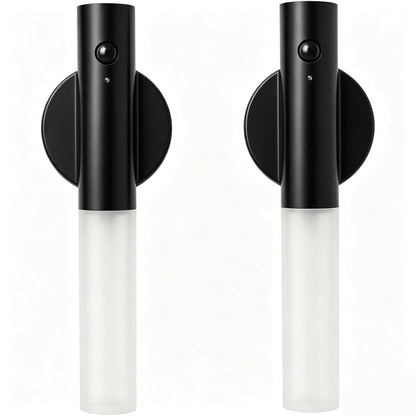 2Pcs Wooden Smart Motion-Sensor LED Night Light / Rechargeable Wall Light