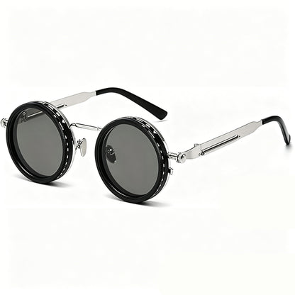 Adjustable Shades Glasses Tint Rounded Polarized Uv400 Lenses Nd Filter Sunglasses 1-9 Gears