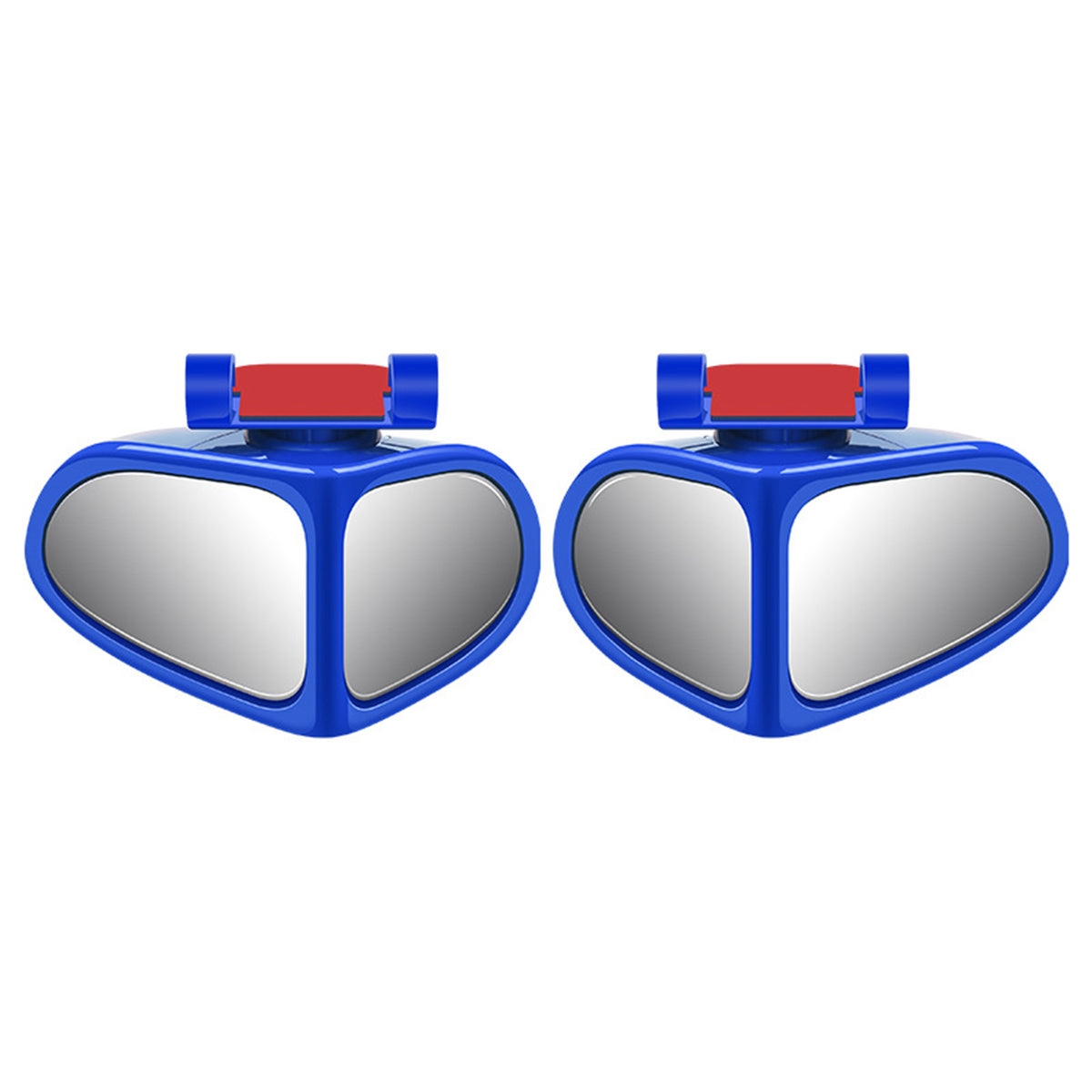 2PCS Car Blind Spot Mirror, 360 Degrees Panoramic Adjustable Wide-angle Mirror