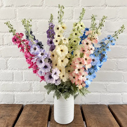 500 PCS Hollyhock Pip– Colorful Tall Blooms, Heirloom & Non-GMO