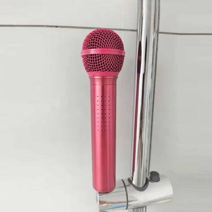 Microphone-Shaped Water-Purifying Showerhead