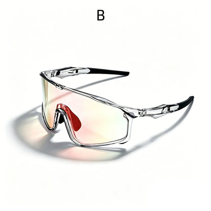 UV400 Photochromic Polarized Safety Glasses Sports Sunglasses for Men Women