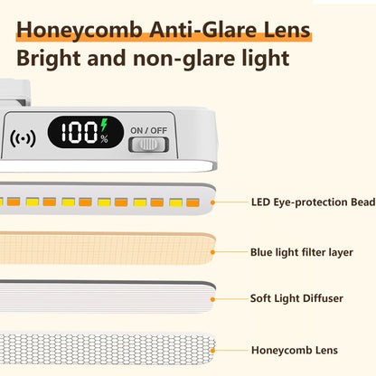 Magnetic Eye-Friendly Desk Lamp with Long Battery Life