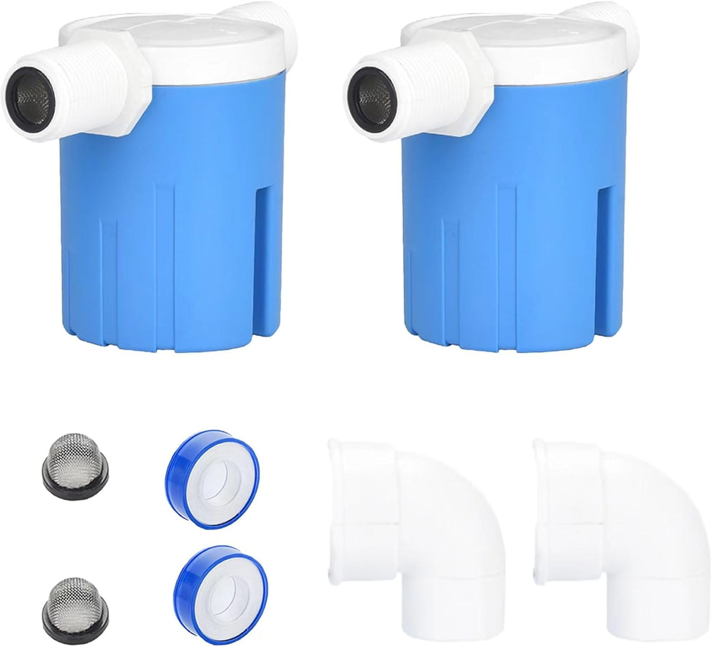 2PCS Automatic Water Level Control Valve Inside Type,side Inner Water Automatic Float Valve Water Level Control Valve Uesd