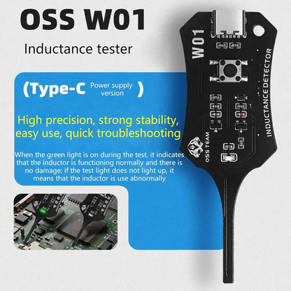 2Pcs Electronic Circuit Board Tester, Detectors Inductance Tester Motherboards Coils Testers