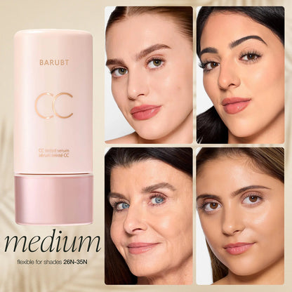 CC Tinted Serum — Color-Correcting Tinted Serum, Lightweight Coverage, No-Makeup Makeup Waterproof