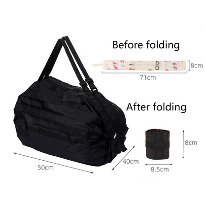 Large Capacity Portable Oxford Cloth Accordion Travel Bag