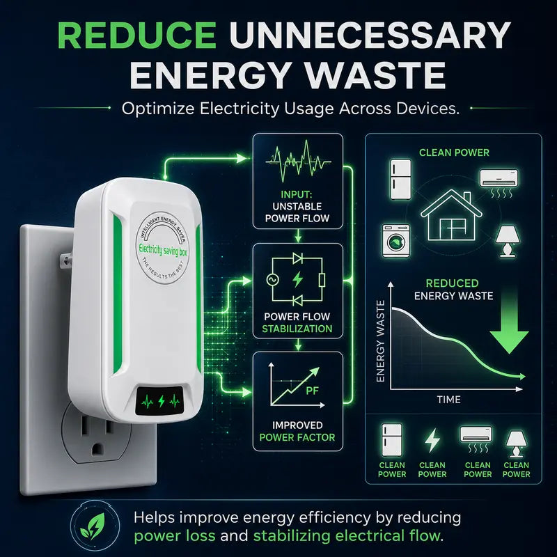 Updated Plug-In Power Box Energy Saving