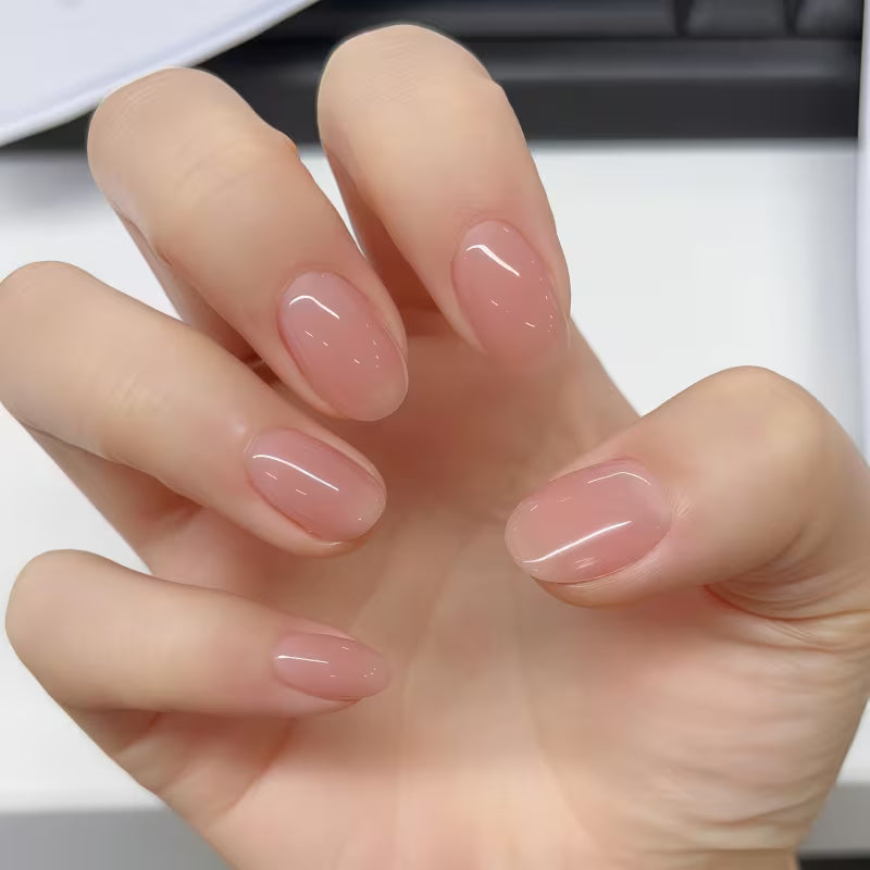2PCS Natural Pink Nail Hardener – Quick-Drying Nail Strengthener
