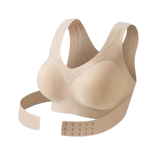 Women Posture Bra Front Closure Seamless Breathable Shaping Adjustable Waist Corrective Back Posture Bras
