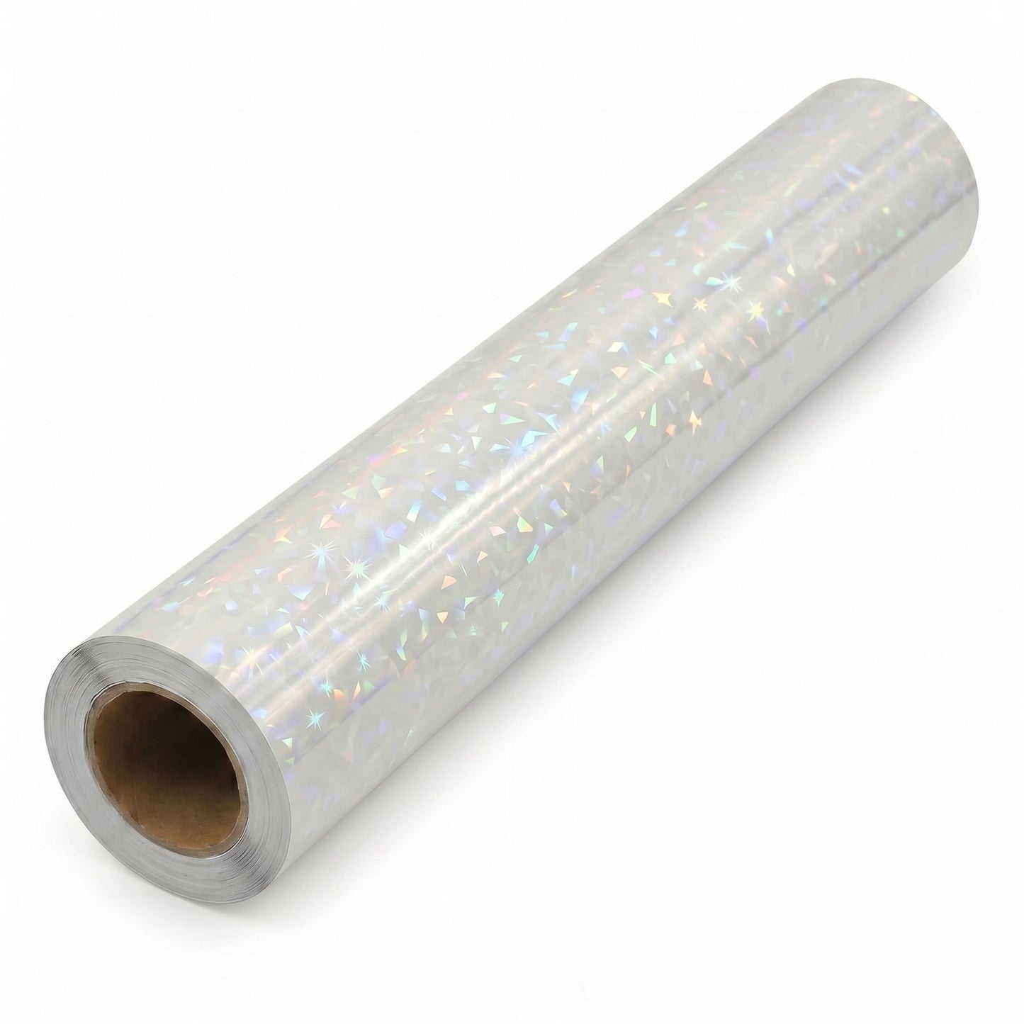 1Roll Iridescent Holographic Sticker Paper Vinyl Roll Self-Adhesive Laminating Sheets Film 11.8inch*10ft