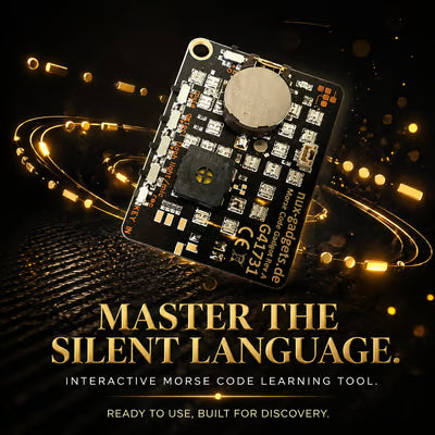 Morse Code Trainer Card Pro (LED Edition)