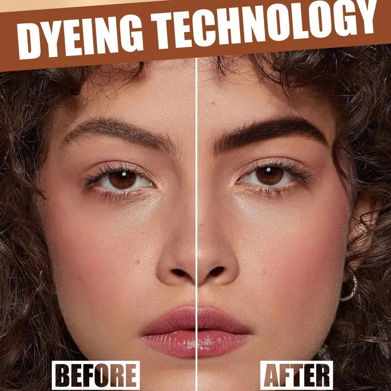 5Pcs Eyebrow Gel Peel Off, Waterproof & Long-lasting Transfer-proof Brow Tinted Stain