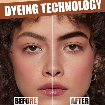5Pcs Eyebrow Gel Peel Off, Waterproof & Long-lasting Transfer-proof Brow Tinted Stain