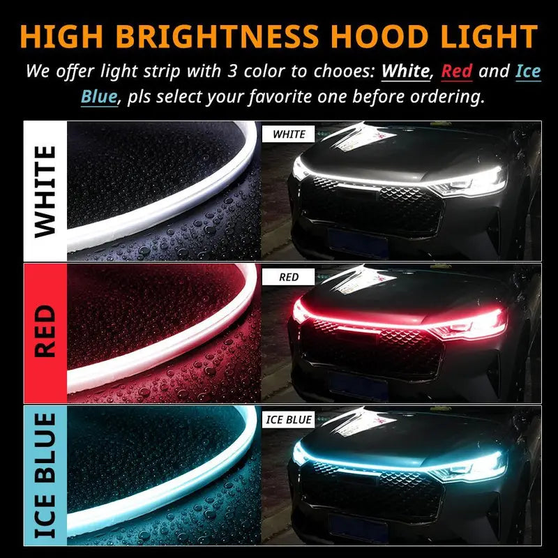 71” High Brightness Automotive Hood Gap LED Strip