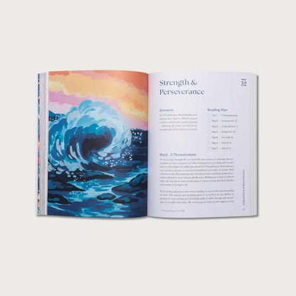 A Beautiful Year Softcover Bible Study: 365-Day Devotional, 52-Week Study, Daily Reflection for Spiritual Growth and Prayer